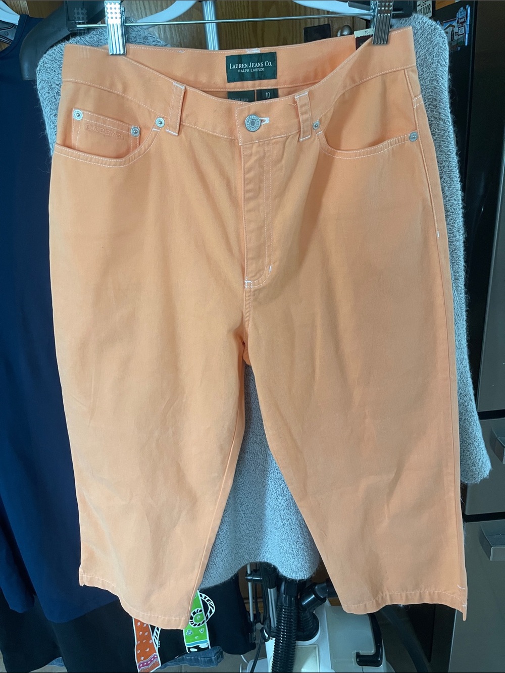 Lauren Jeans Co  Orange Capri Size 10 Women’s